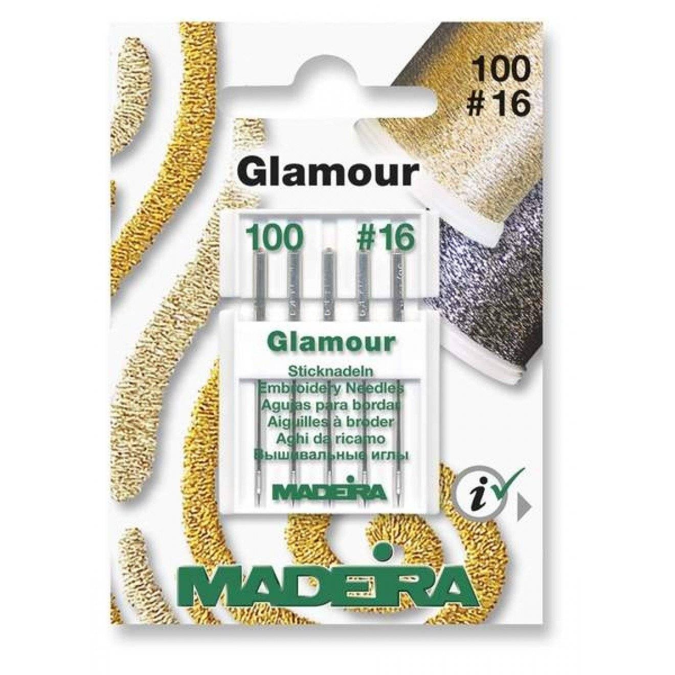 Maschinennadel Titanium für Glamour Nr. 12 5 St