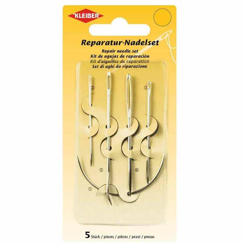 KLEIBER Reparaturnadel-Set, 5-teilig