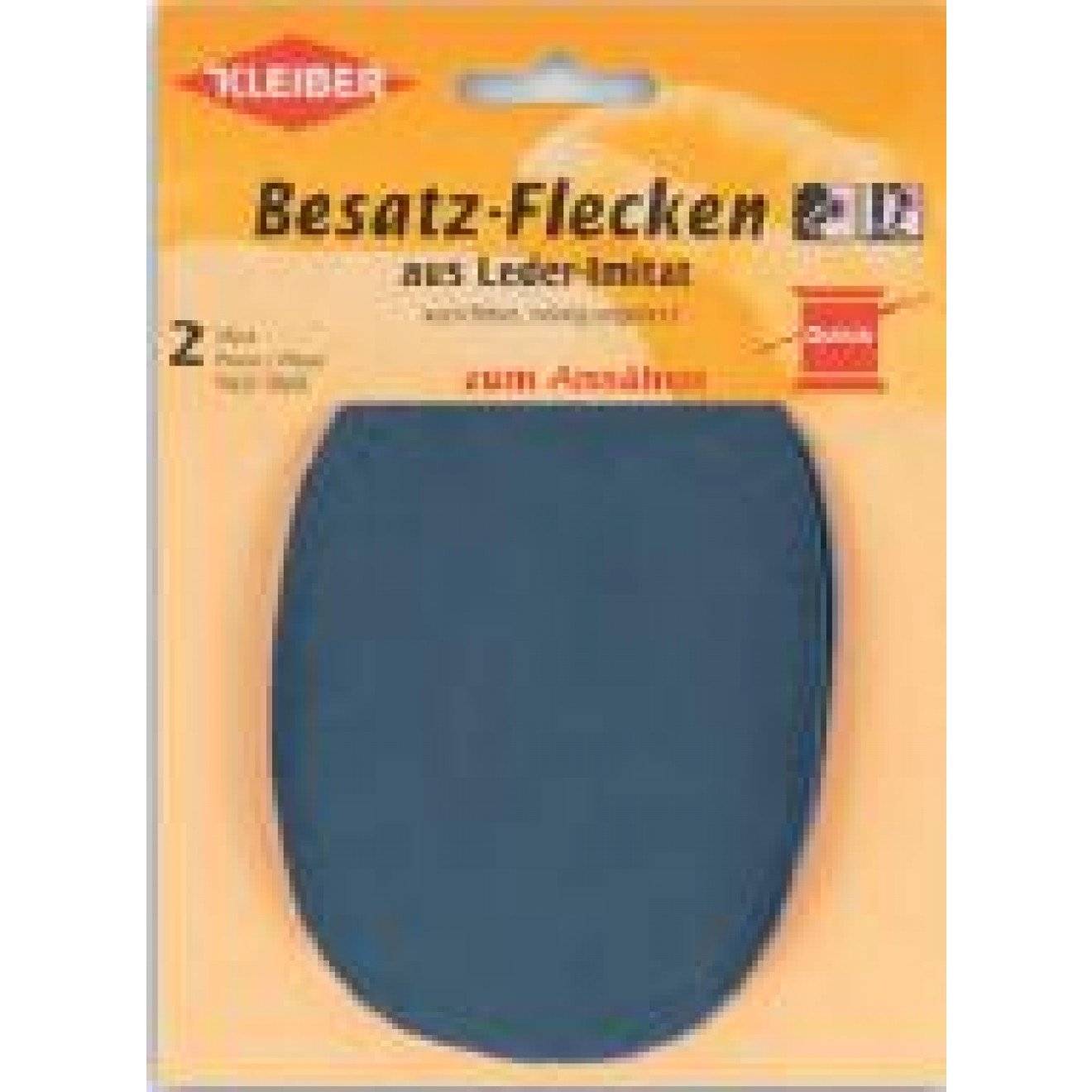 Besatz-Flecken ca. 11x8,5 cm 10 schwarz 2 St