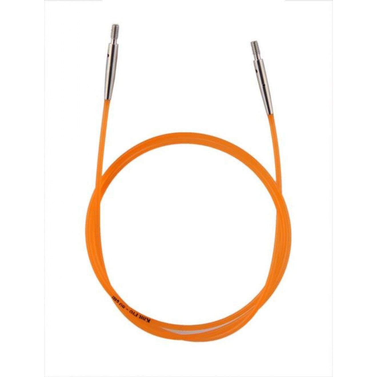Seil für Nadelspitzen 56 cm orange 80 cm