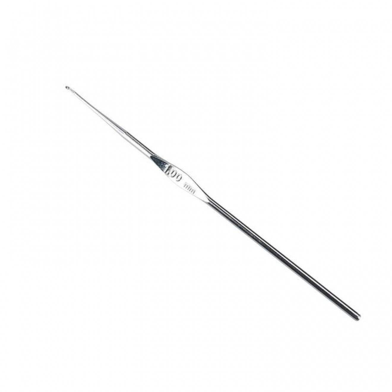Häkelnadel 1,00 mm silber