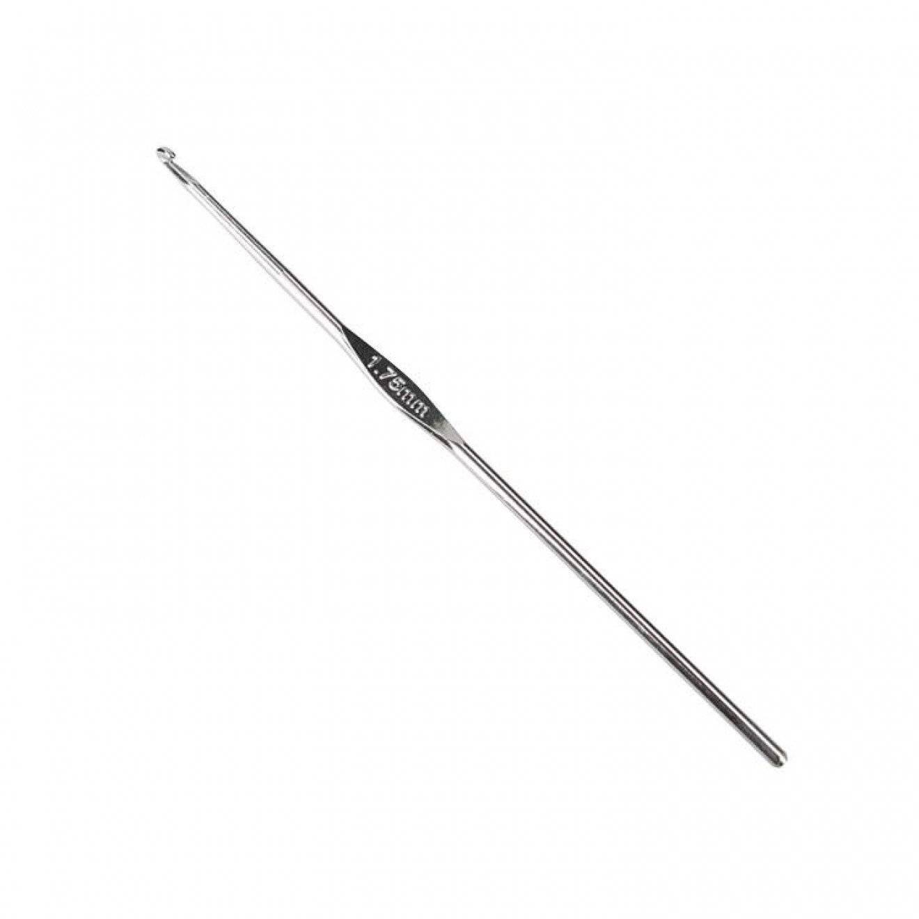 Häkelnadel 1,75 mm - silber