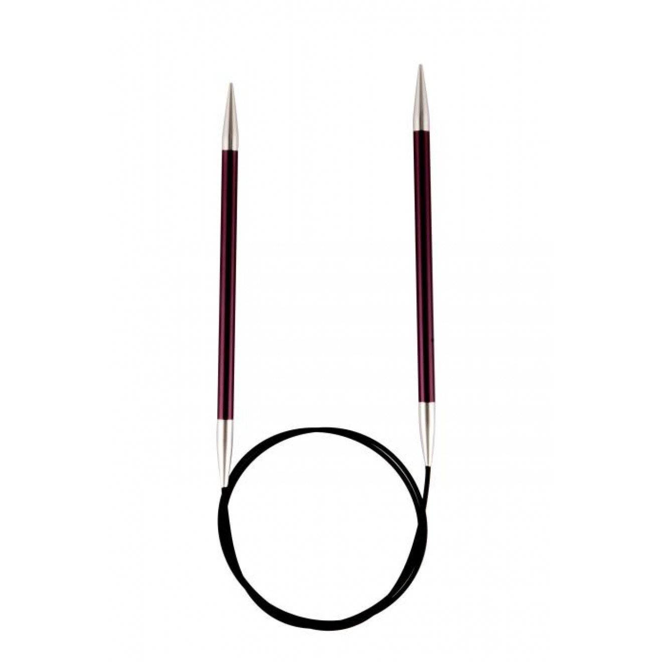 Rundstricknadel ZING 5,50 mm sienna 80 cm