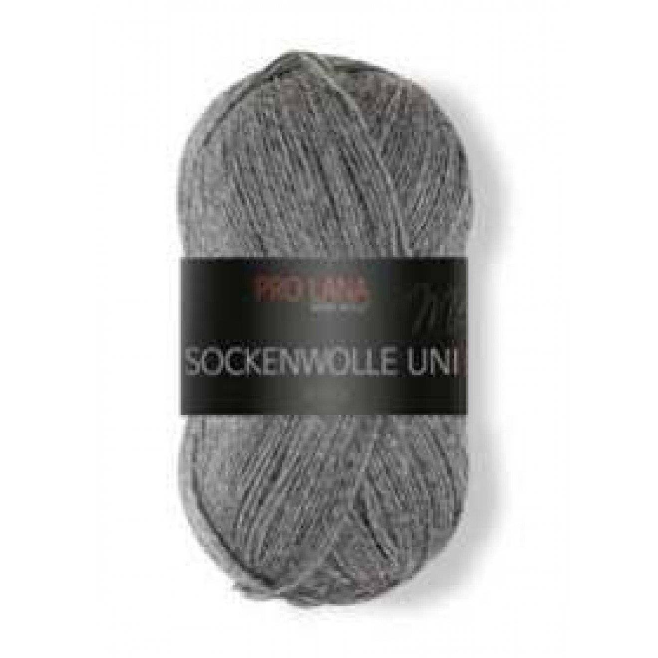Sockenwolle uni 4fädig 404 ca. 420 m 100 g