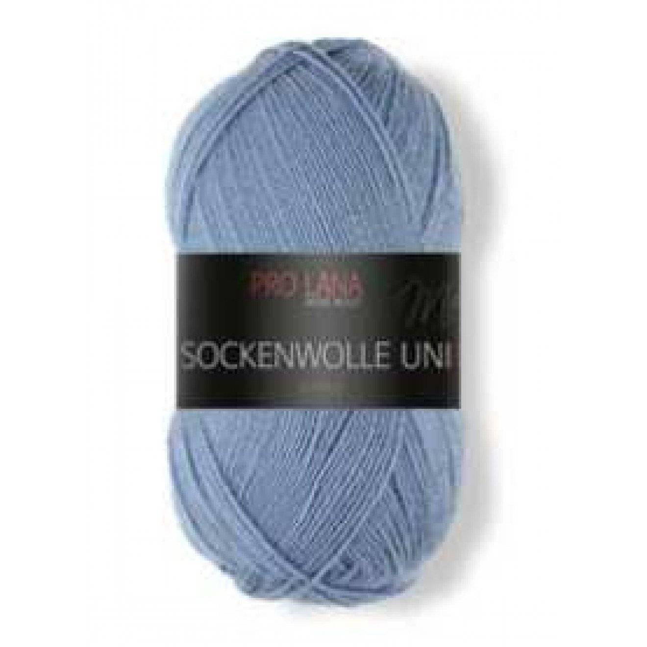 Sockenwolle uni 4fädig 407 ca. 420 m 100 g