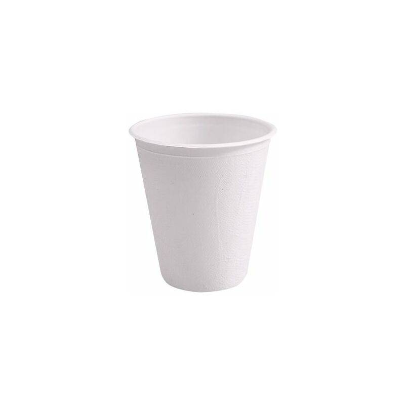 NATURE Star Zuckerrohr-Trinkbecher, 0,2 l, weiß