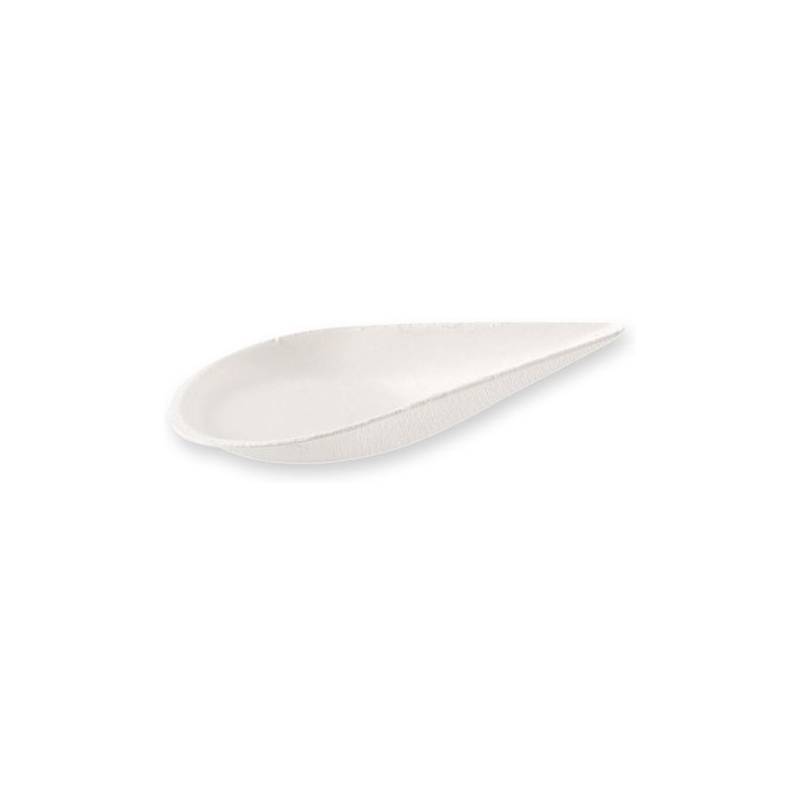 NATURE Star Fingerfoodlöffel Drop, 55 x 110 mm, weiß