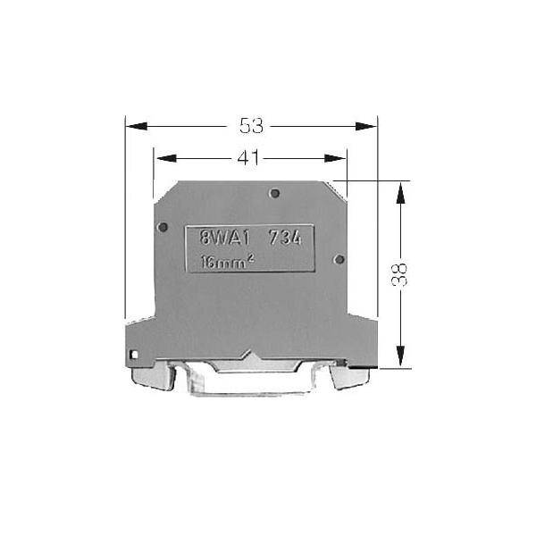 Siemens Dig.Industr. PEN-Klemme 8WA1011-1PK00