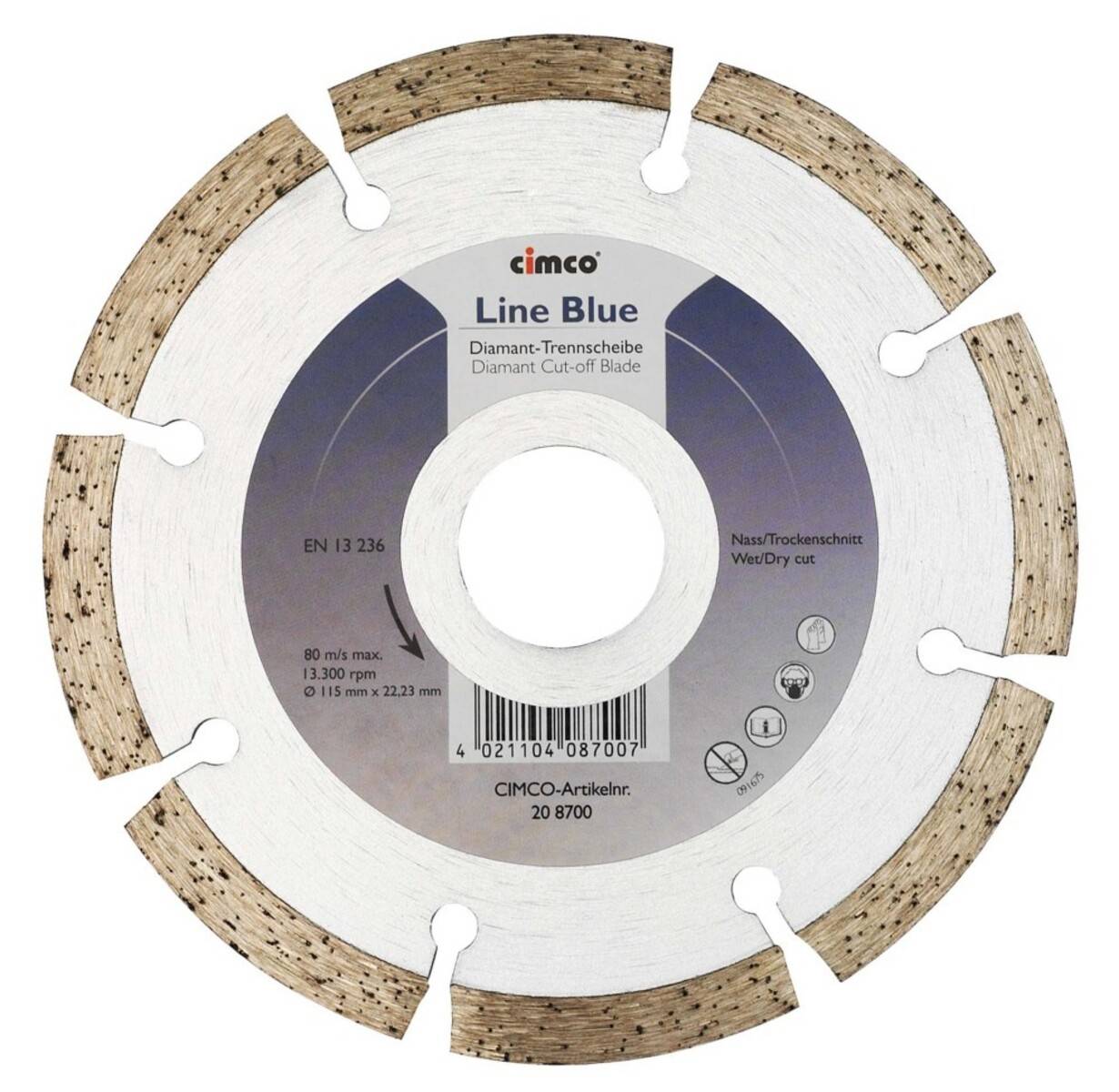 Cimco Werkzeuge Diamanttrennscheibe 208700