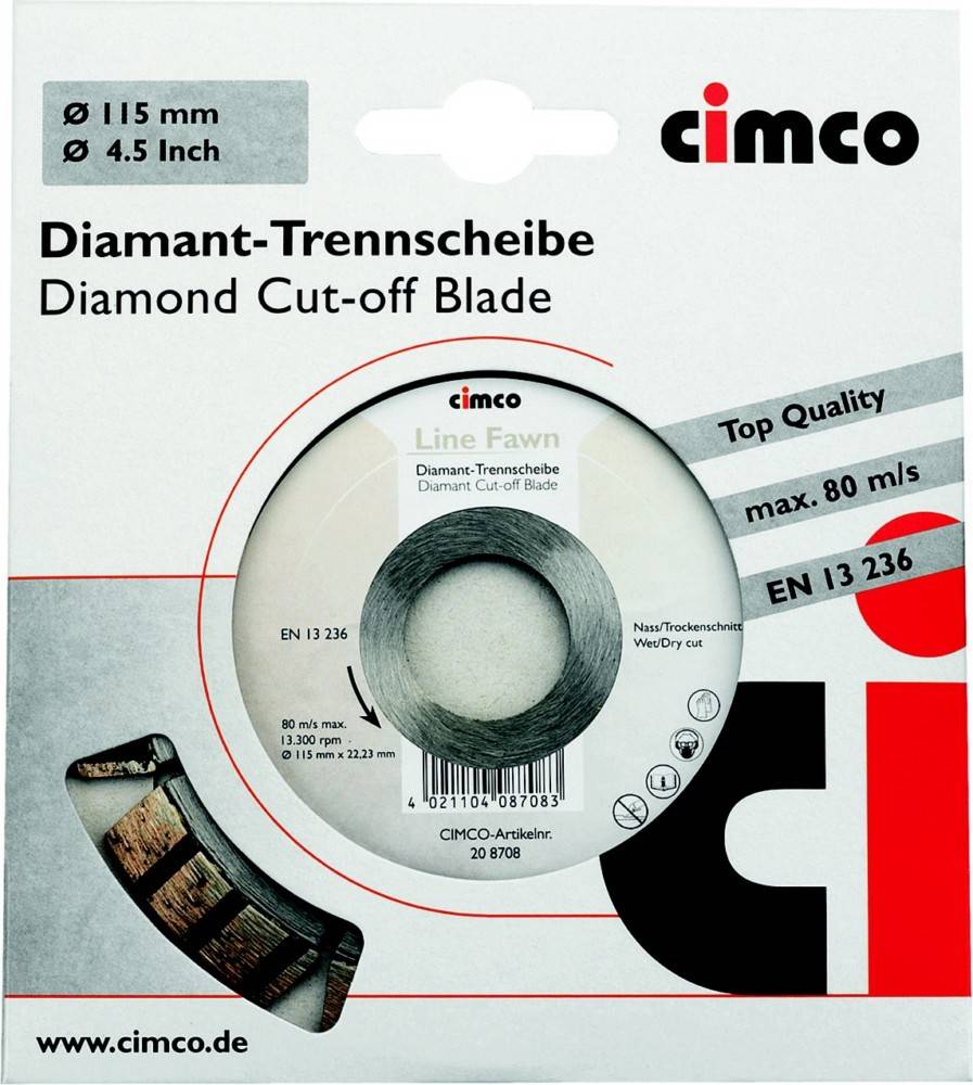 Cimco Werkzeuge Diamanttrennscheibe 208710