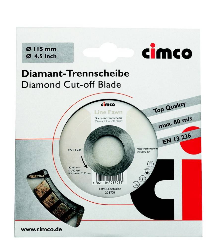 Cimco Werkzeuge Diamanttrennscheibe 208716