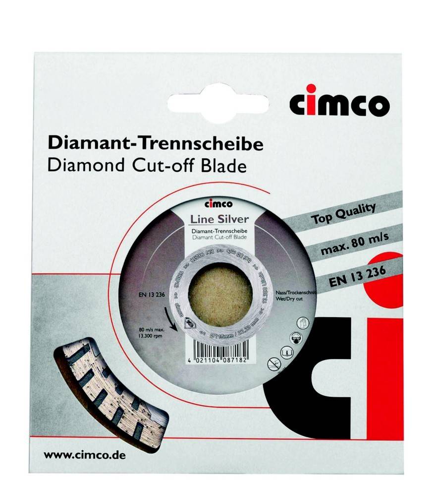 Cimco Werkzeuge Diamanttrennscheibe 208720