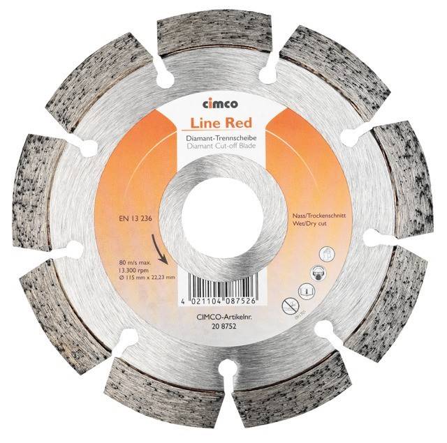 Cimco Werkzeuge Diamanttrennscheibe 208752