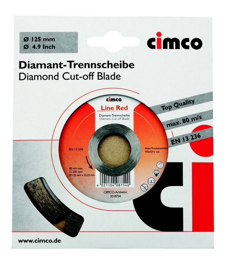 Cimco Werkzeuge Diamanttrennscheibe 208754