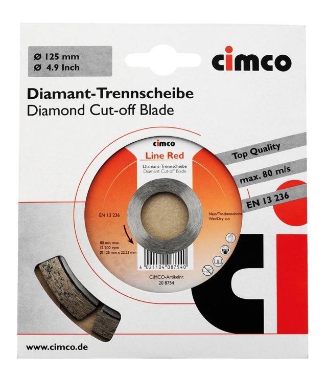 Cimco Werkzeuge Diamanttrennscheibe 208754