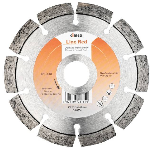 Cimco Werkzeuge Diamanttrennscheibe 208754