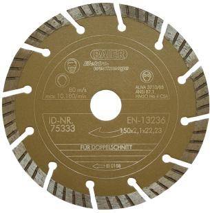 Baier Maschinenfabrik Diamantscheibe 75333