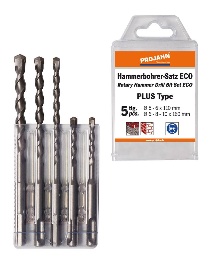 Projahn Hammerbohrer Satz SDS Plus ECO 5 tlg.