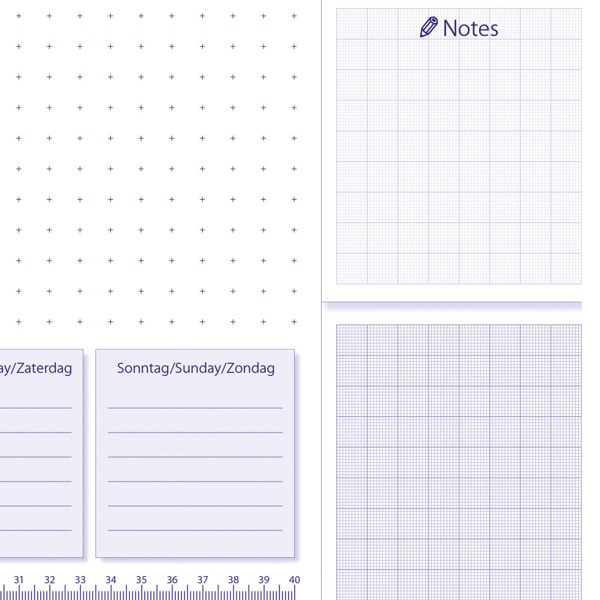 SIGEL Schreibunterlage HO355 59,5x41cm Lilac 30Blatt
