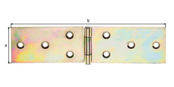 Tischband H.162mm B.offen40mm S.1,5mm STA sdmverz.GAH