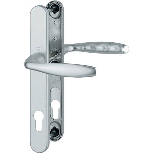 HOPPE Profil-Garnitur New York 1810/3346 Alu. F9016 PZ f. TS 67-72mm