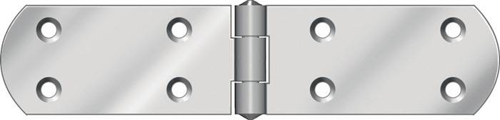 Kistenband B.offen120mm S.1,8mm STA blau chroma.Französisch 20 HOHAGE