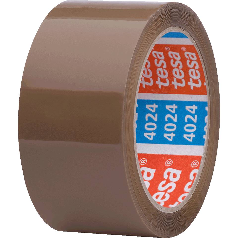 tesapack® Universal-Verpackungsklebeband 4024, braun, 50mm, 66m,6 Rollen/VE