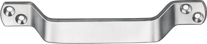 Handgriff L.160mm B.20mm STA blau verz.Anz.Löcher 4 VORMANN