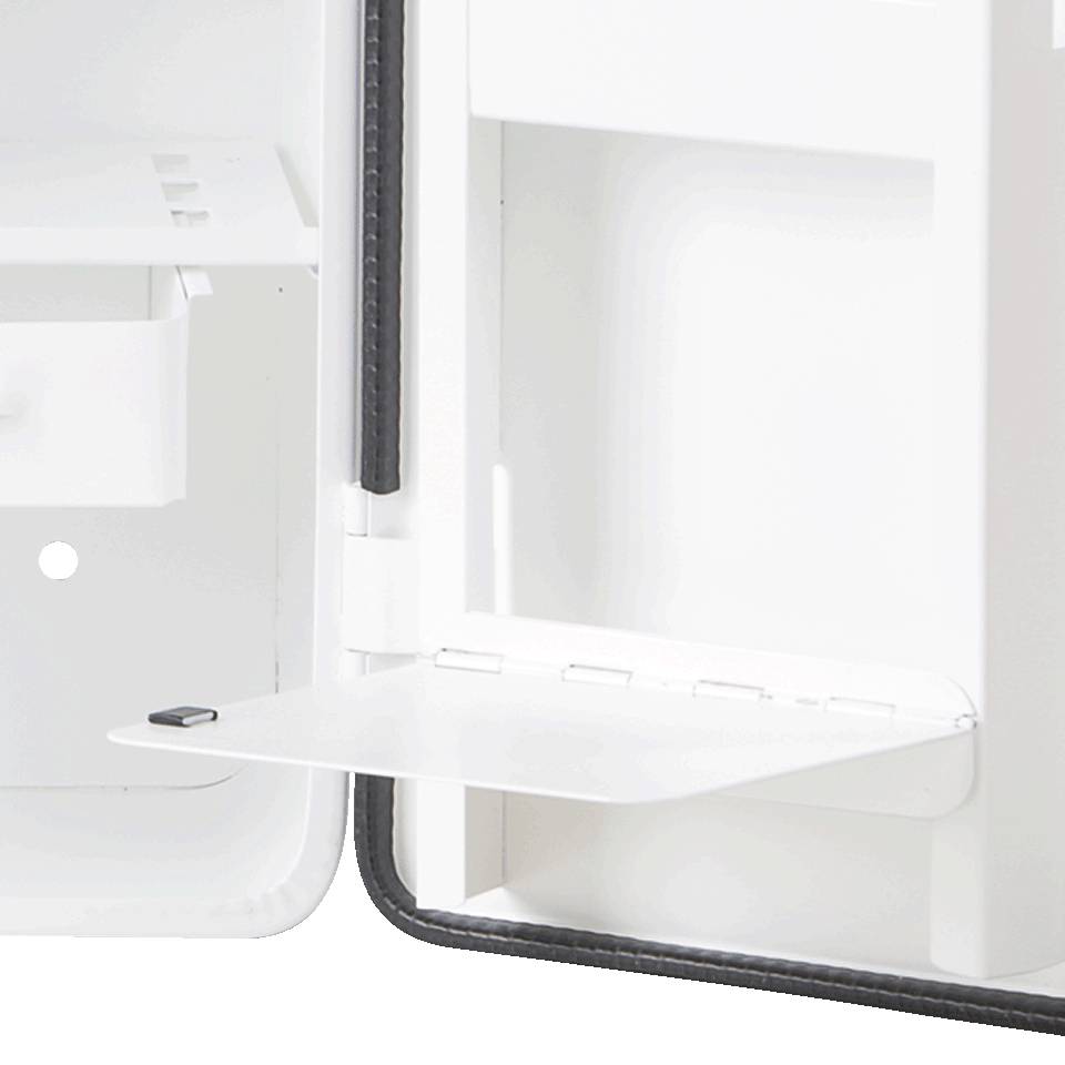 SÖHNGEN® Verbandschrank London, ohne Füllung, 2-türig, weiß, 604x462x170mm