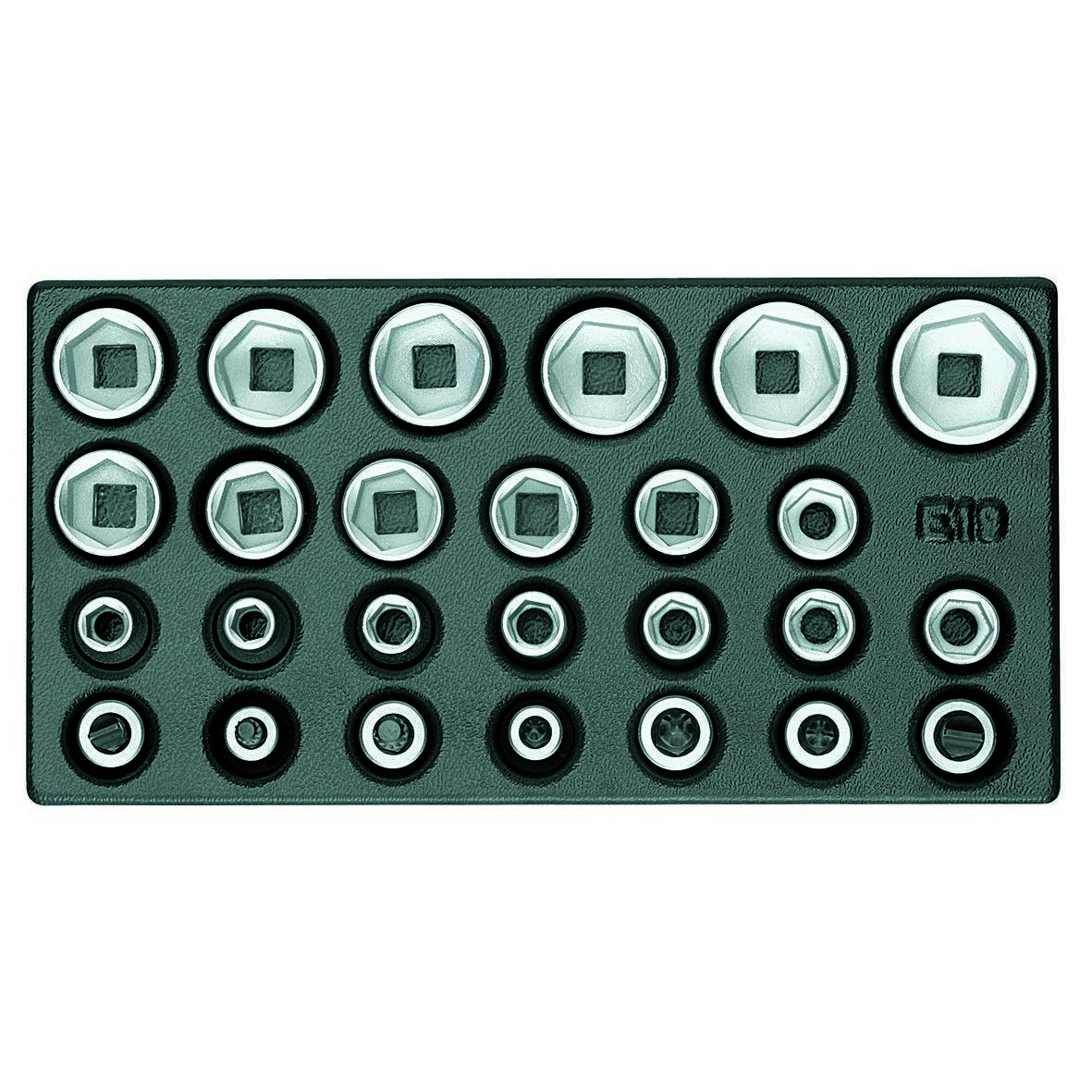 GEDORE ES-Modul leer für 1/2" Steckschlüsseleinsätze