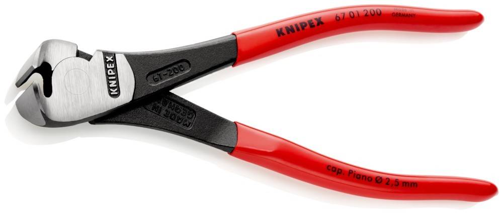 Knipex-Werk Kraft-Vornschneider 67 01 200 SB