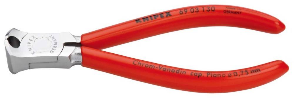 Rote Zange mit dem Aufdruck 'KNIPEX'.