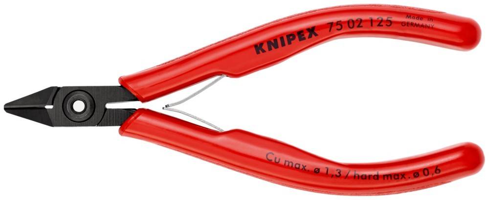 Knipex-Werk Elektronik-Seitenschneider 75 02 125 SB