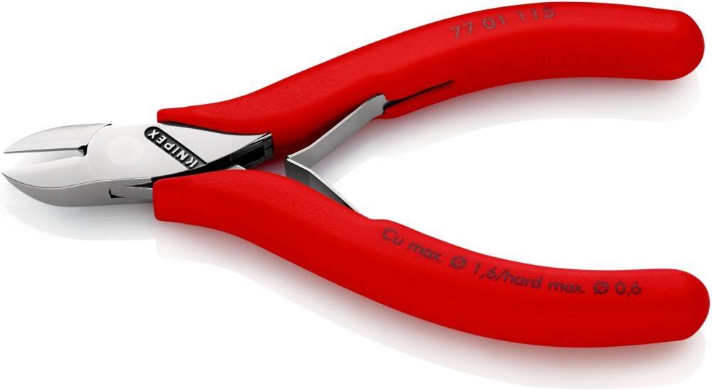 Knipex-Werk Elektronik-Seitenschneider 77 01 115 SB