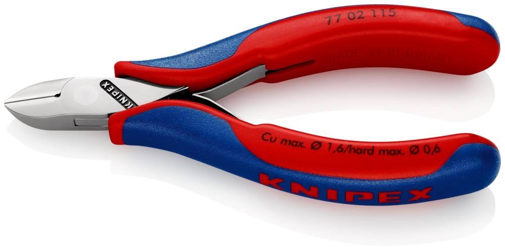 Knipex-Werk Elektronik-Seitenschneider 77 02 115 SB