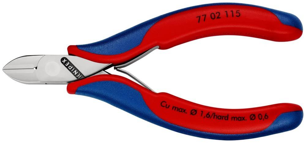 Knipex-Werk Elektronik-Seitenschneider 77 02 115 SB