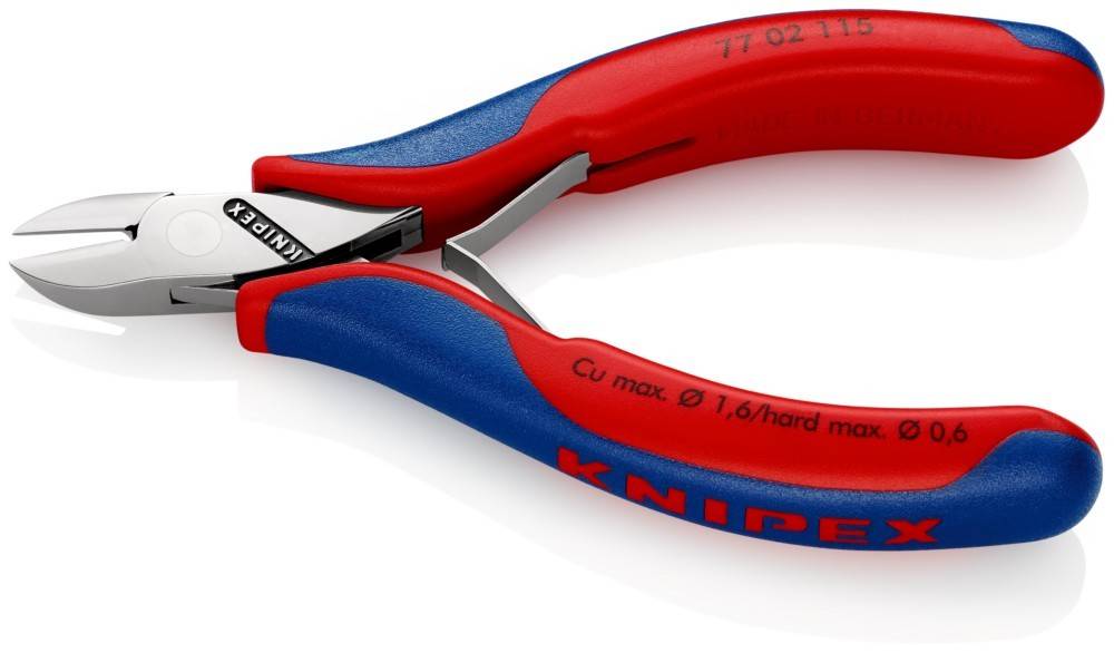 Knipex-Werk Elektronik-Seitenschneider 77 02 115 SB