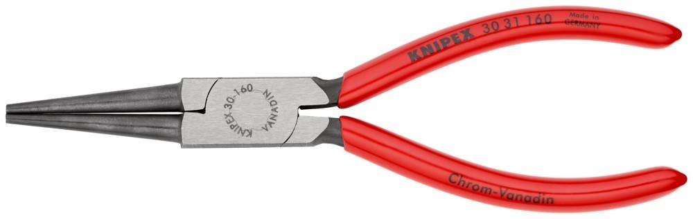 Rotgriffige Drahtschere mit der Bezeichnung „KNIPEX