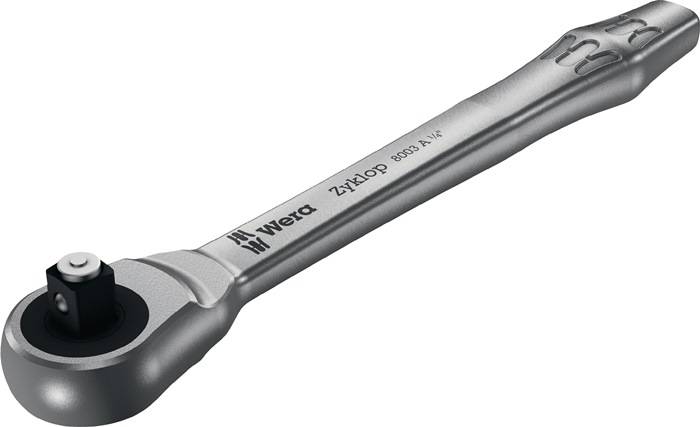 D.-Knarre Zyklop Metal push 1/4 Zoll 38 Z.L.141mm