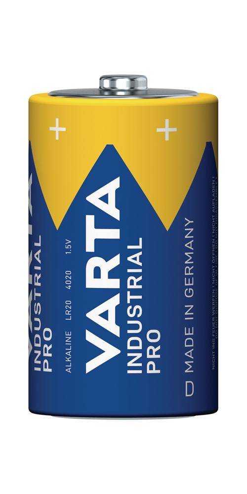 VARTA Batterie Industrial PRO 1,5 V D Mono 17000 mAh LR20 4020