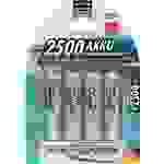 Akkuzelle maxE 1,2 V 2500 mAh R6-AA-Mignon HR6 4 4St./Blister ANSMANN