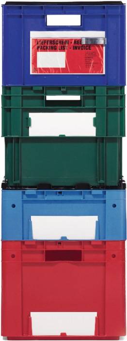 Drehstapelbehälter PP blau L600xB400xH210mm LA-KA-PE