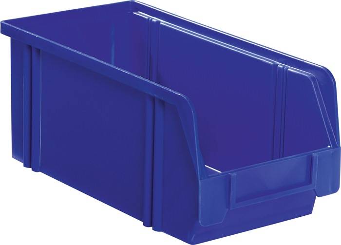 Sichtlagerkasten LK L350/300xB200xH200mm PS blau LA-KA-PE
