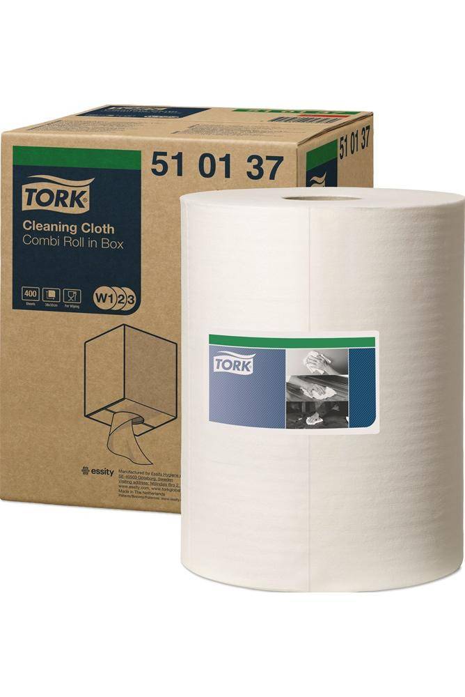 TORK Putztuch 510137 L380xB315ca. mm weiß 1-lagig