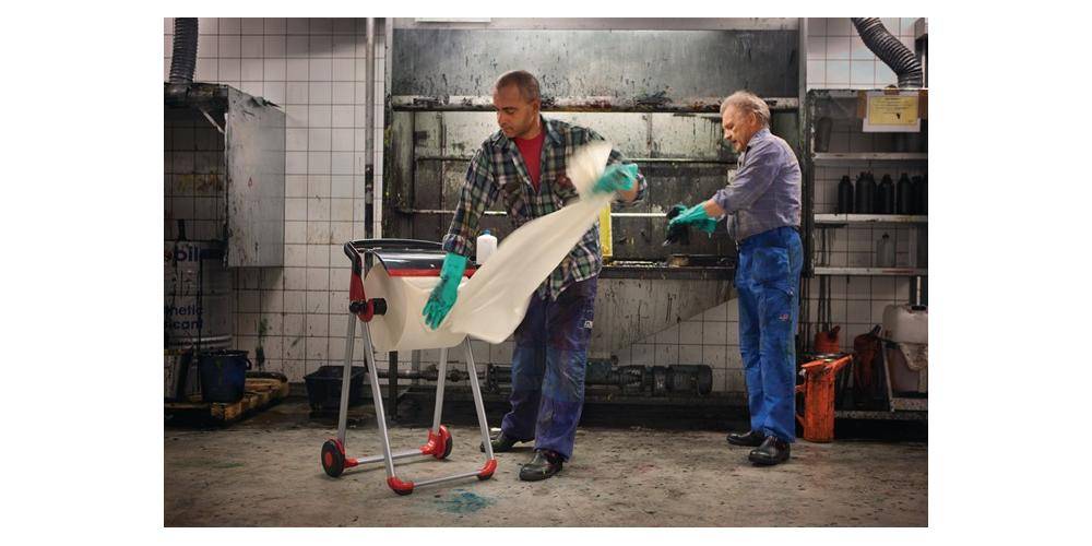 TORK Putztuch 510137 L380xB315ca. mm weiß 1-lagig