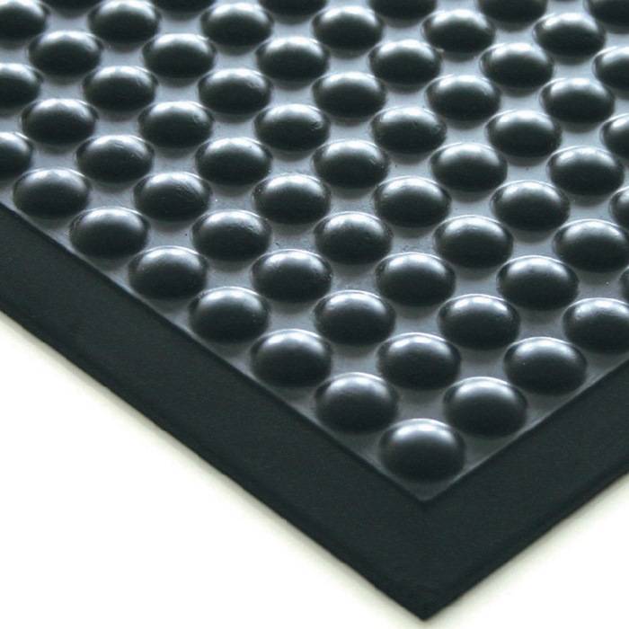 Arbeitsplatzbodenbelag Fertigmatte L1200xB900xS15mm schwarz PUR COBA