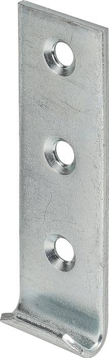 Eine Nahaufnahme einer grauen Metalloberfläche mit einem kreisrunden Loch in der Mitte, die Textur und Lichtreflexe zeigt.