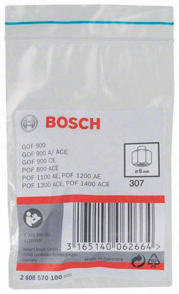 Spannzange D.6mm SW19mm f.GOF 900/900 A/ACE/CE Prof.etc. Bosch