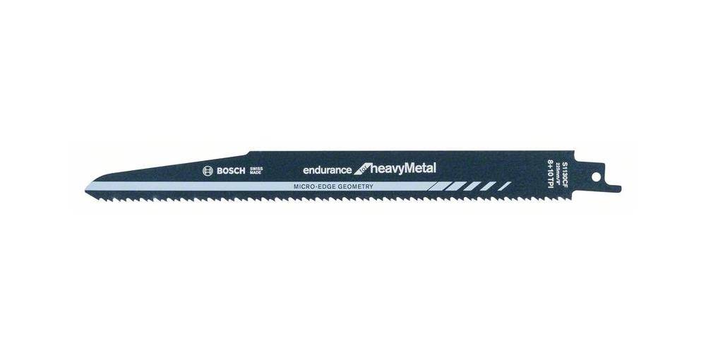 Bosch Sbelsgeblatt S 1130 CF, Endurance for Heavy Metal, 25er-Pack