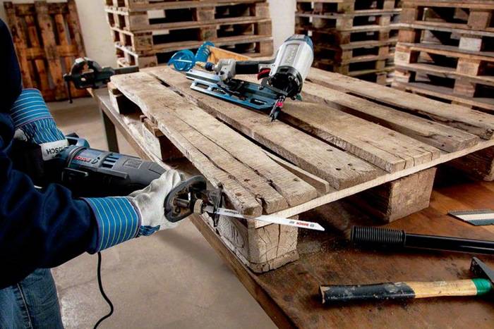 Säbelsägeblatt S 725 VFR Special for Pallet Repair L.190mm Dicke 1,25mm BIM 5St.